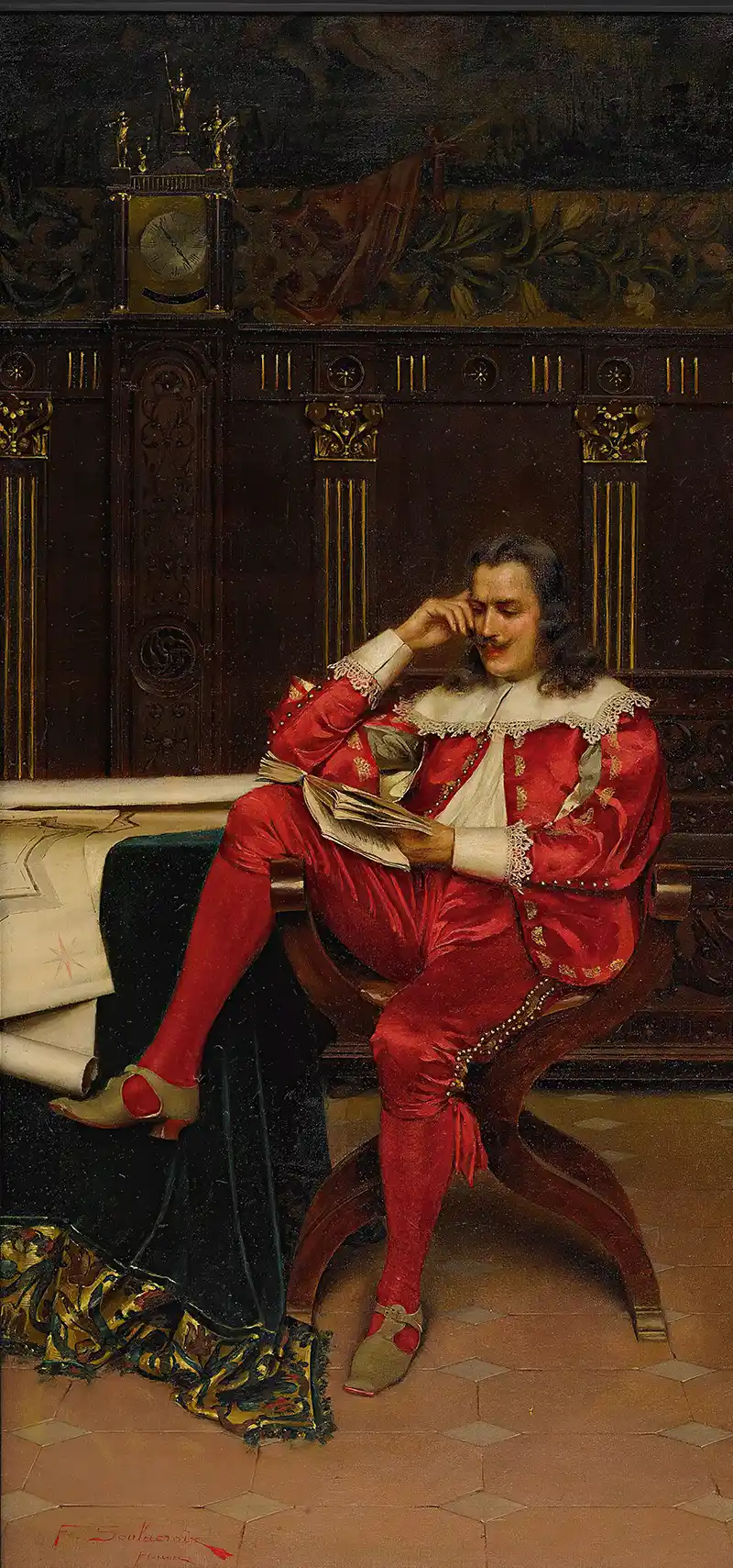A Gentleman Reading